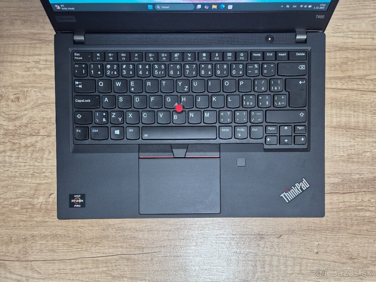 Thinkpad T495/Ryzen 7 Pro 3700U/16GB RAM/FHD IPS/512GB SSD - 3