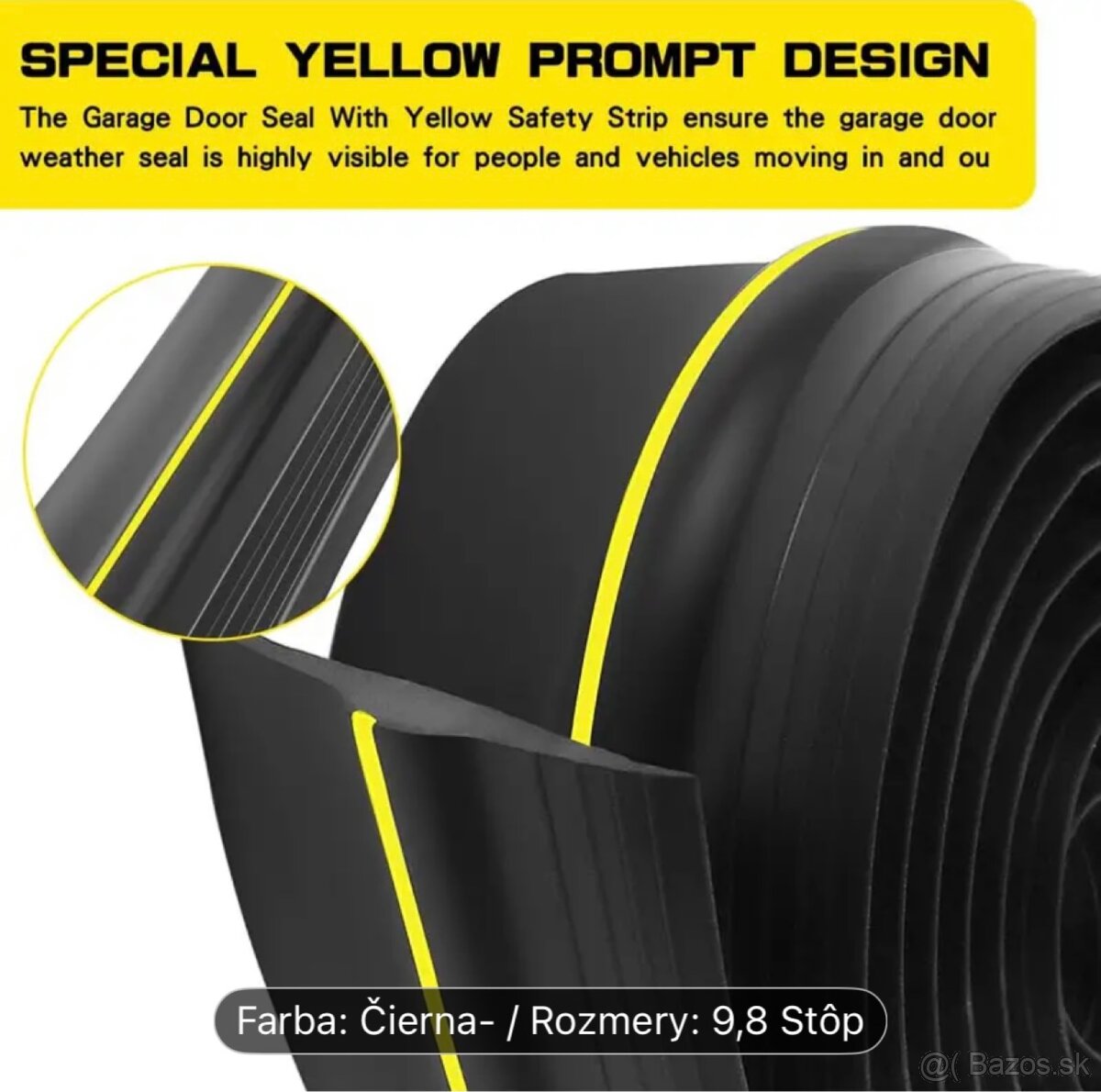 Tesnenie pod garážovú bránu - 3