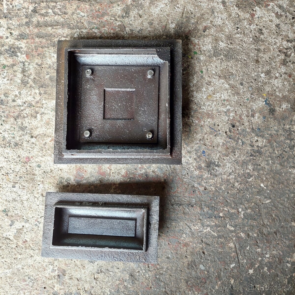 Liatinové dvierka na pec sada 1 - 3