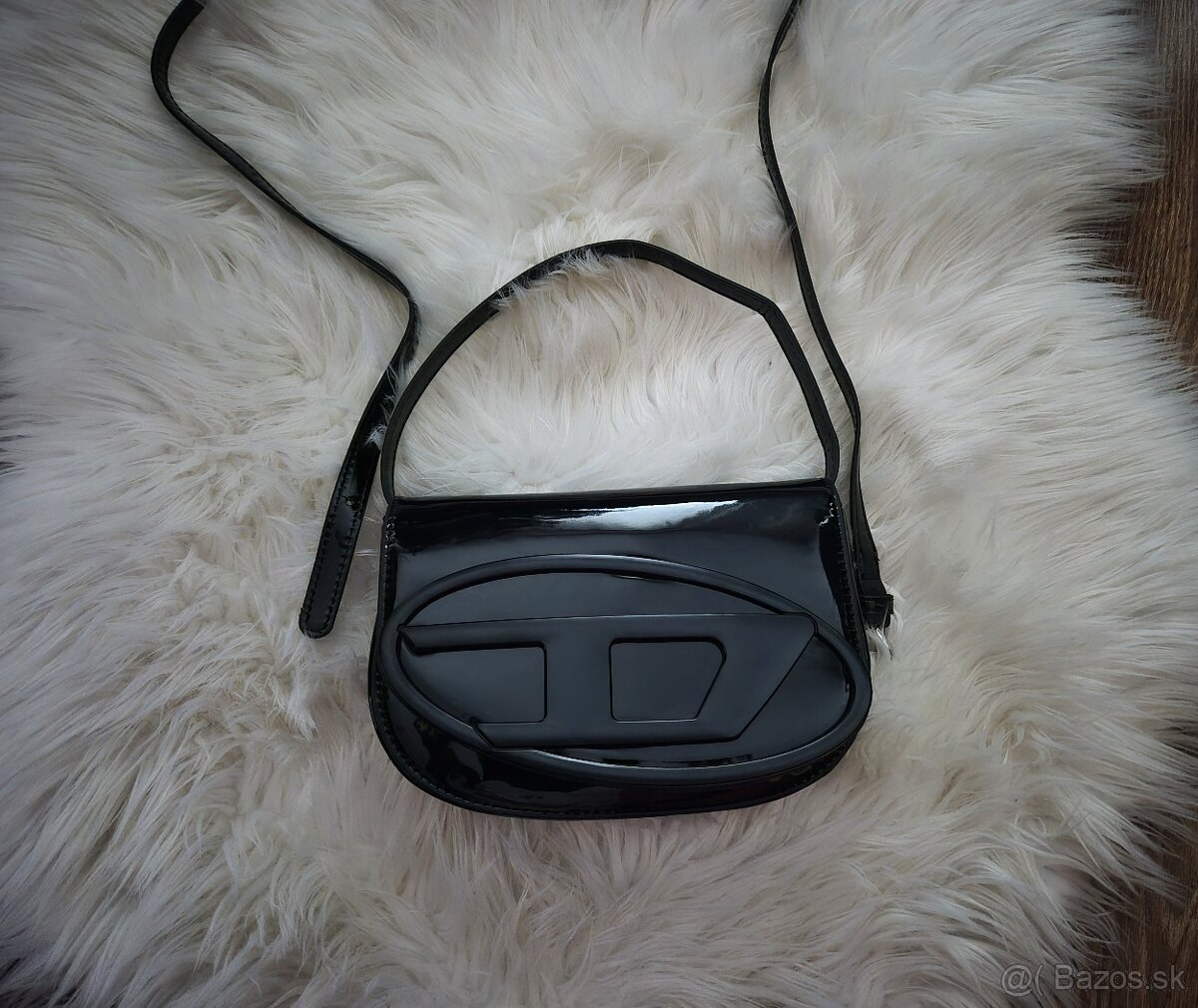 kabelka Diesel lesklá - 3