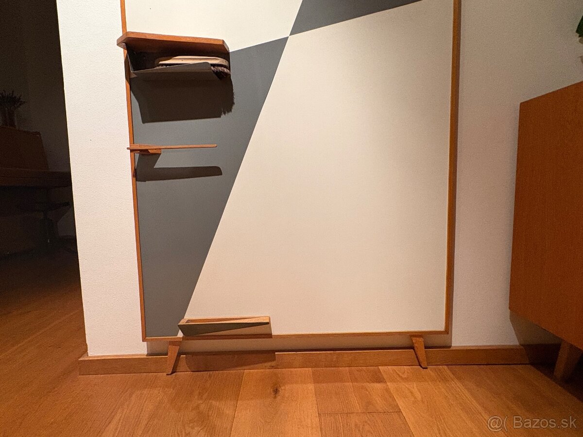 Vešiaková stena retro CS - 3