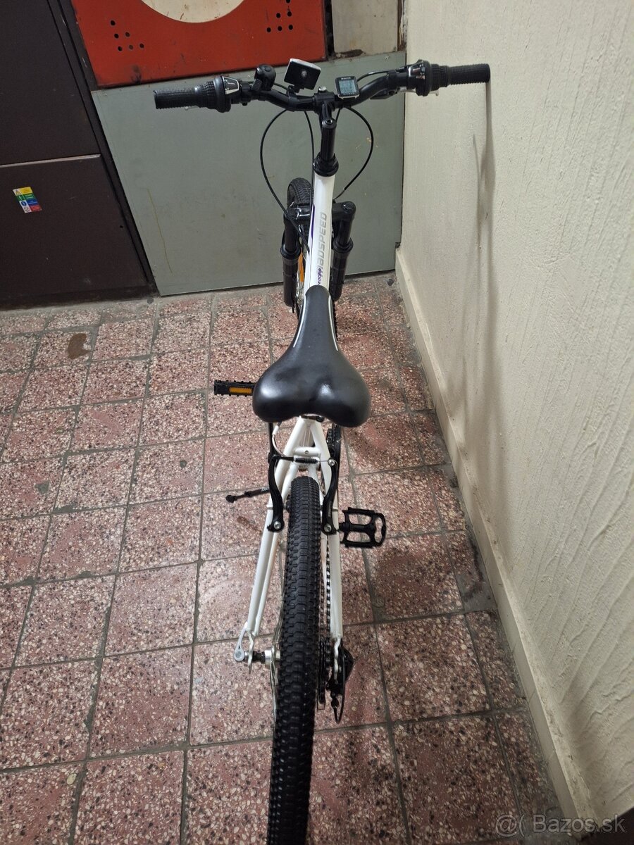 Predám detský bicykel 24kola Vedora biely - 3