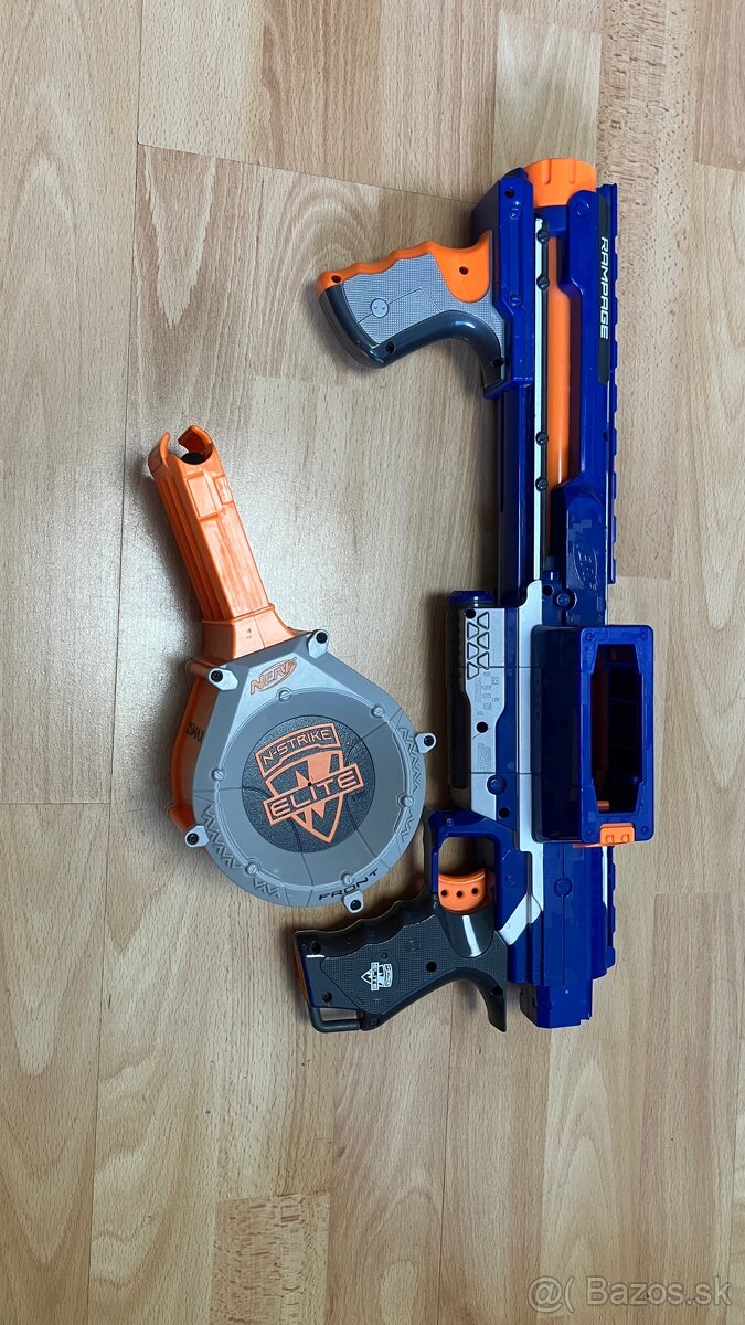 Predám veľký set originálnych Nerf - 3