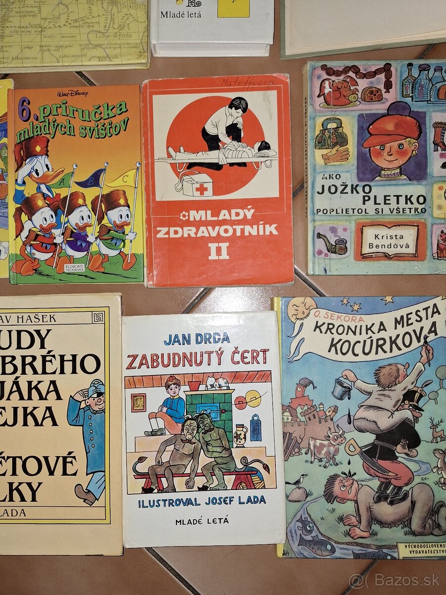 Rôzne staršie knihy - 3