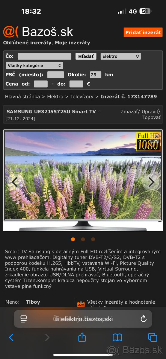 Samsung UE32J5572SU - 3