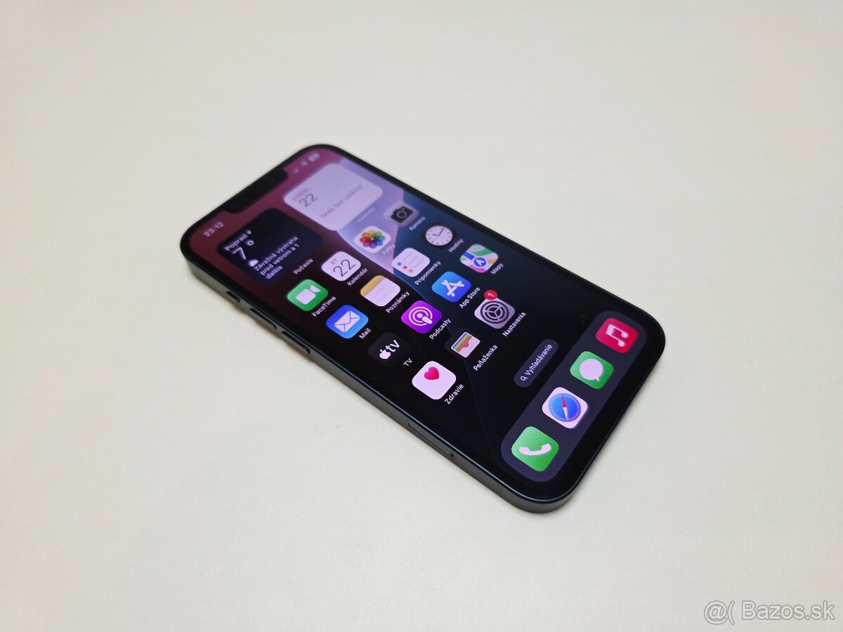 Apple iphone 13 128gb Midnight,Zdravie Baterky 100% TOP STAV - 3