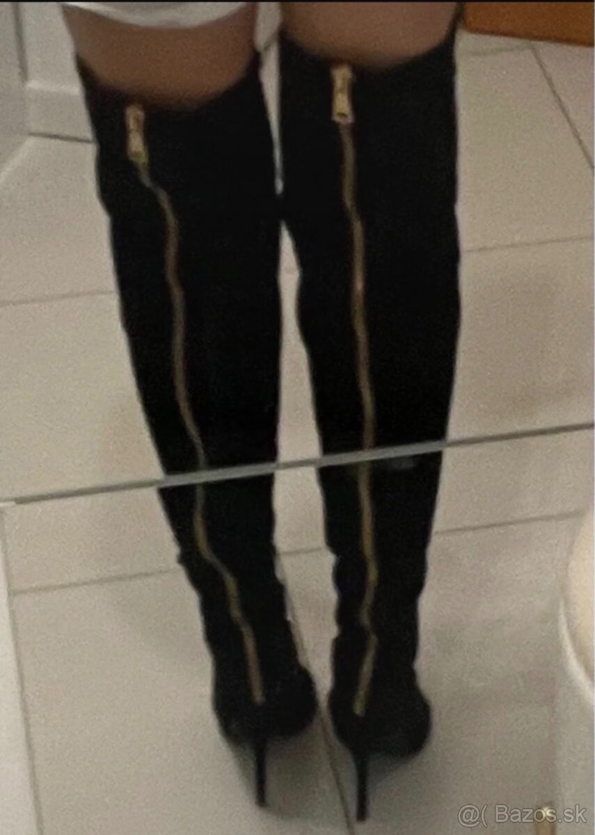 Dámske vysoké cizmy - 3