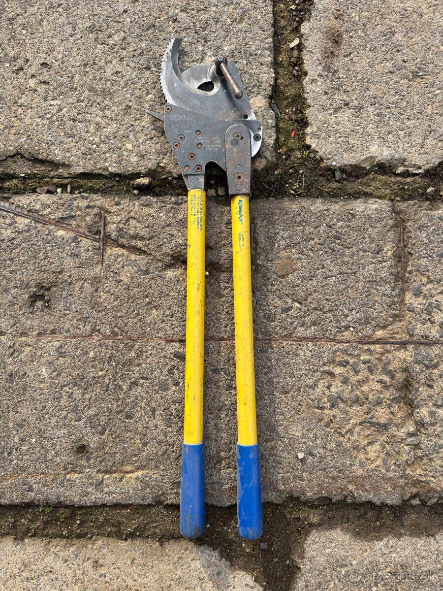 Predám pákové nožnice na káble Klauke K103 – TOP stav - 3