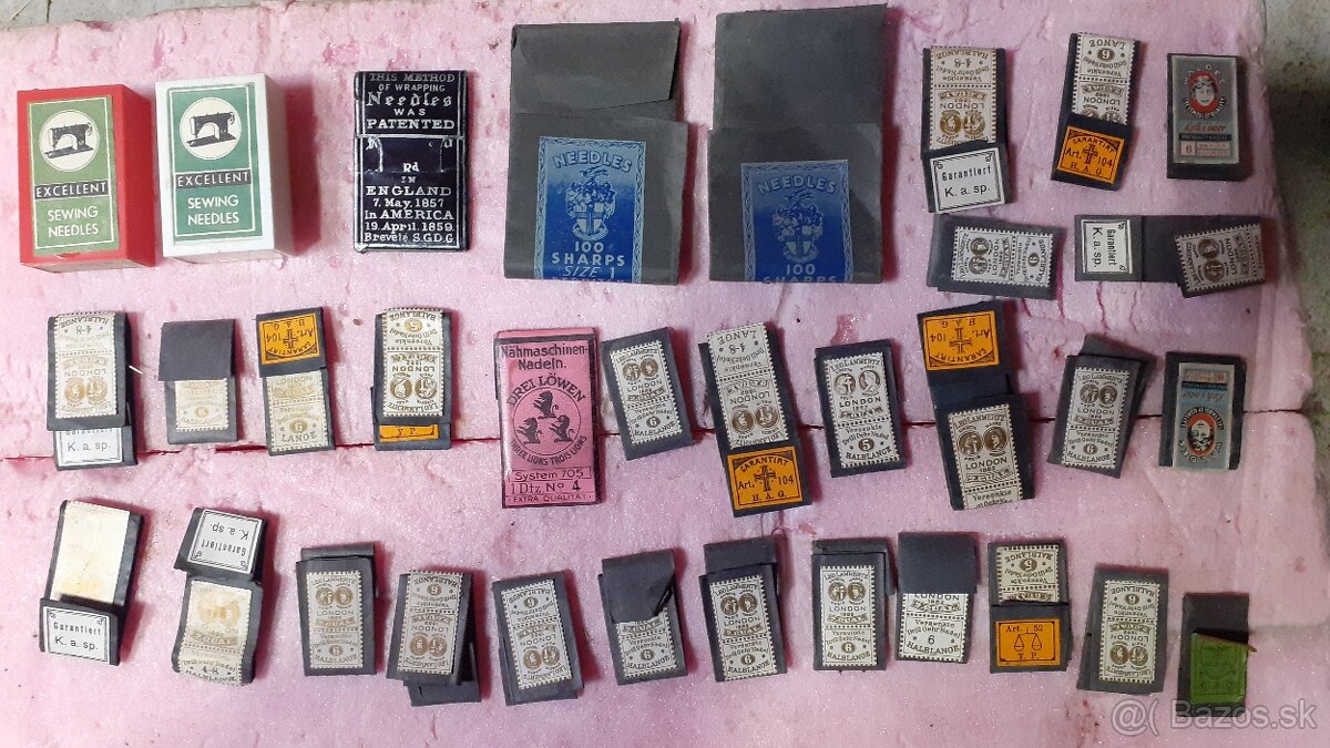 Ihly do šijacích strojov - 3
