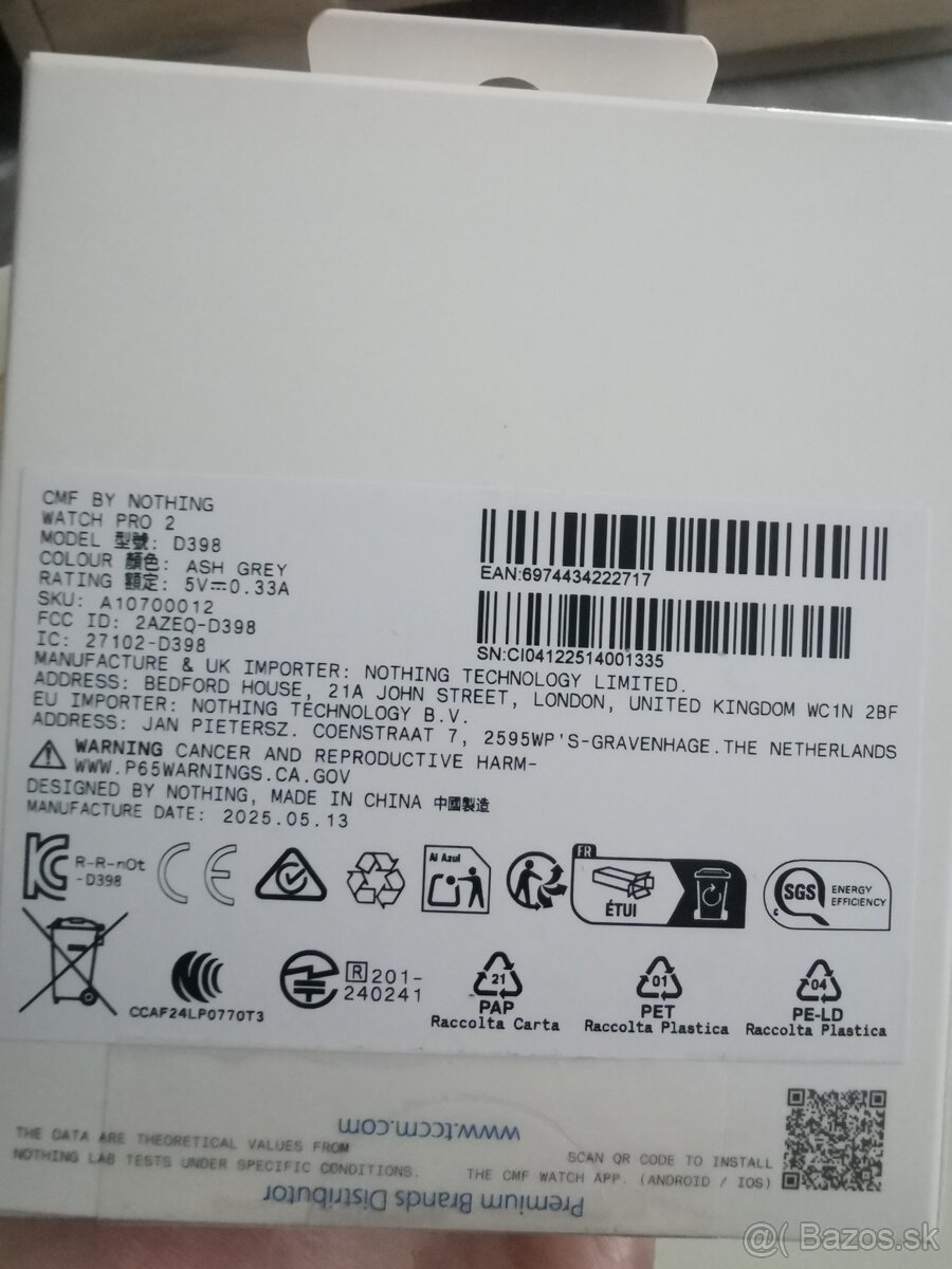 Predam smart hodinky CMF - 3