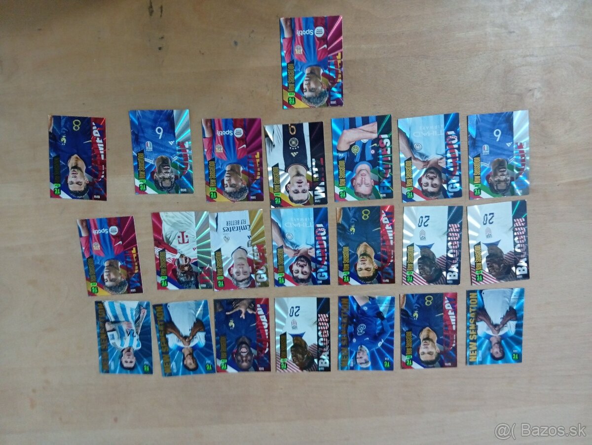 Predám futbalové karty Top Class - 3