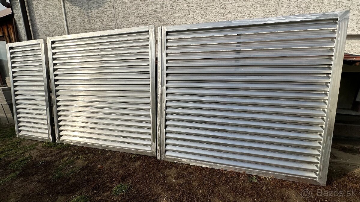 Hliníková brána a bránka - 3