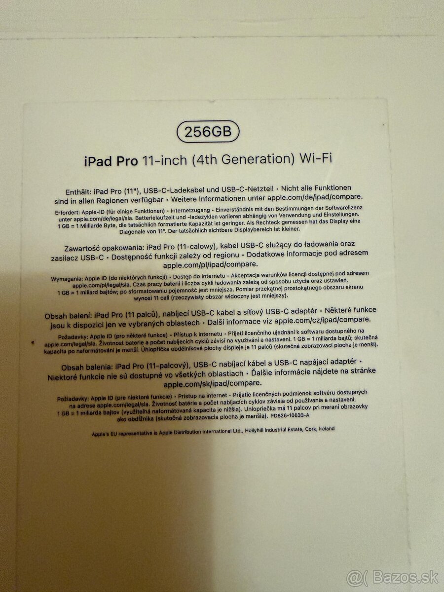 IPad Pro (11 palcový) 4. Generácia 256 GB - 3