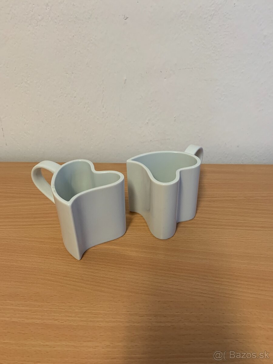 Hrnčeky srdcia pre zamilovaných Valentín - 3