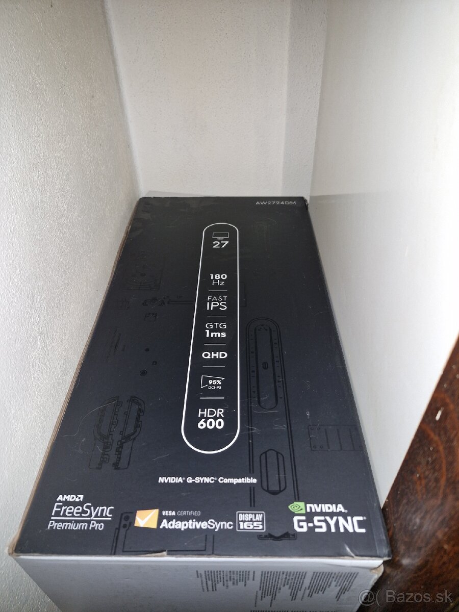 Predám Alienware AW2724DM 2560x1440 QHD - 3