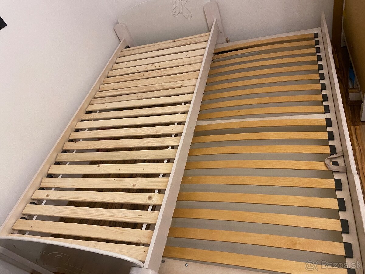 Predám rozťahovaciu posteľ z masívu - 3
