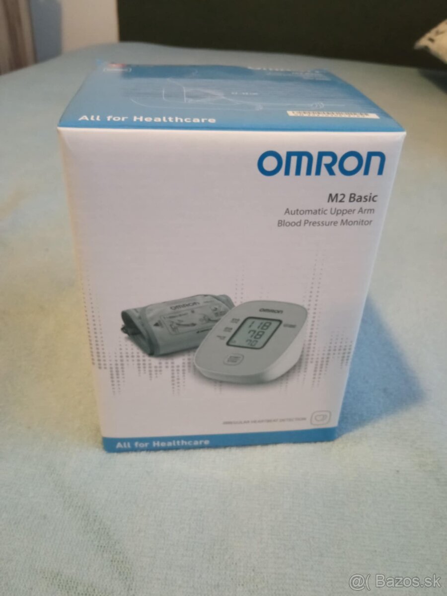 Omron M2 Basic Digitálny tlakomer, v originálnom balení, so - 3