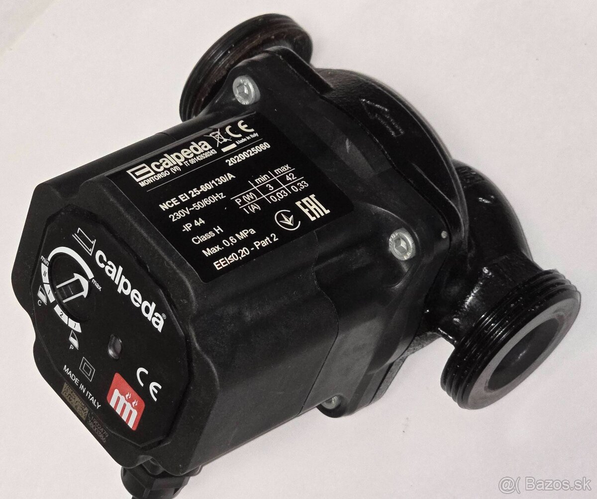 Obehové čerpadlo Calpeda NCE EI 25-60/130/A - 3