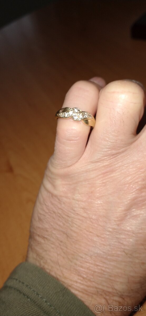 Predám zlatý prstienok - 3