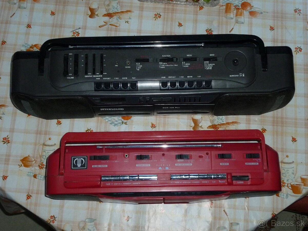 Predám rádiomagnetofóny INTERSOUND a MEKOSONIC - 3