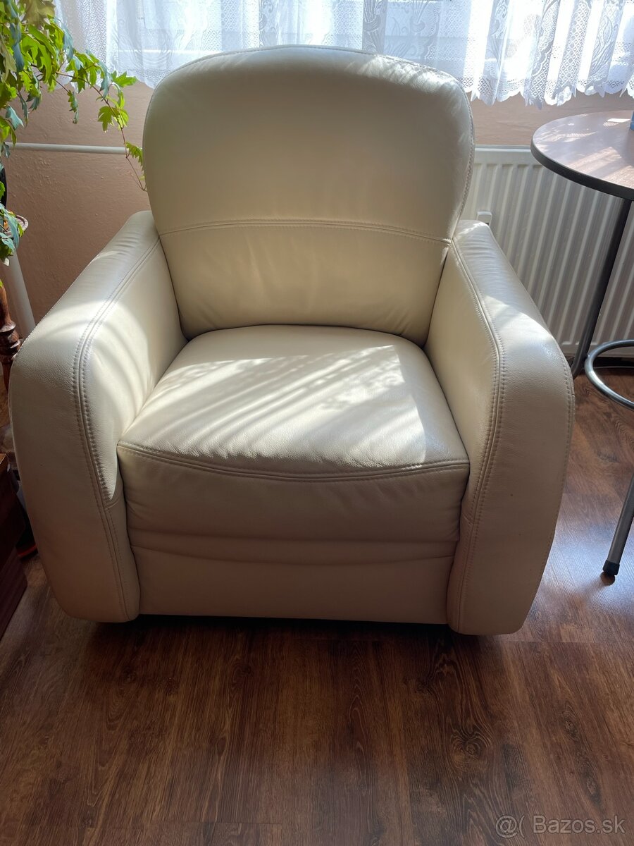 Sedacia súprava kožená - 3