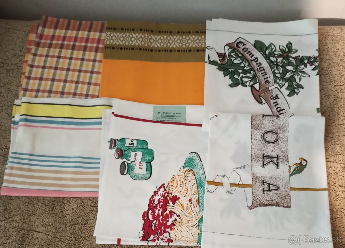 Dámske a pánske vreckovky, utierky - 3