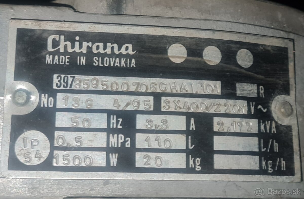 Motor s čerpadlom. - 3