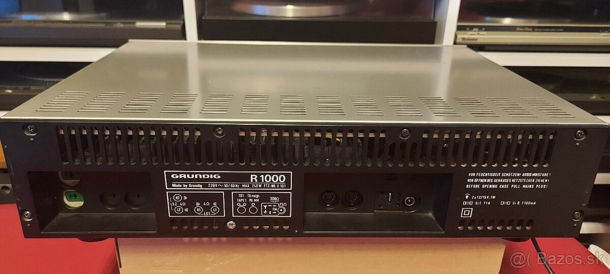 Predám vintage receiver Grundig R-1000 - 3