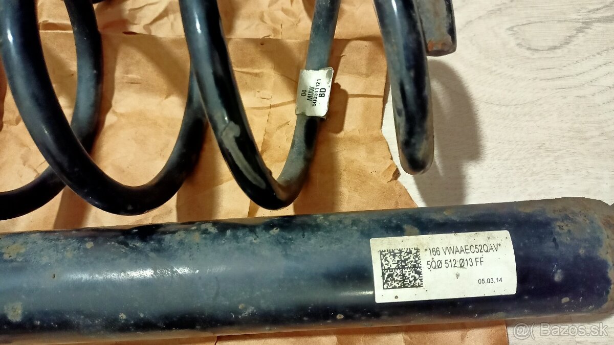 Tlmiče a pružiny zo Škoda Octavia A7 - 3