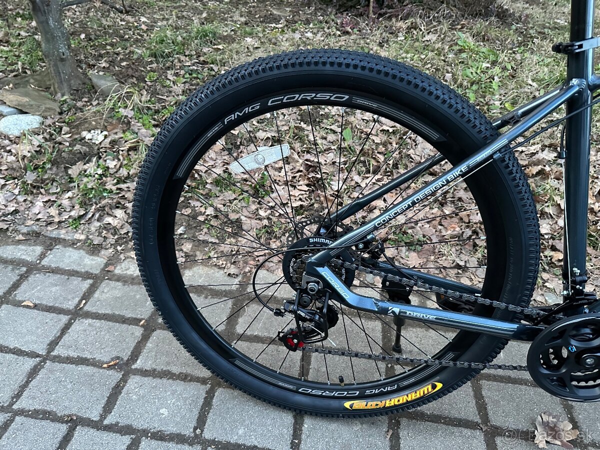 Horský hliníkový bicykel úplne novy - 3