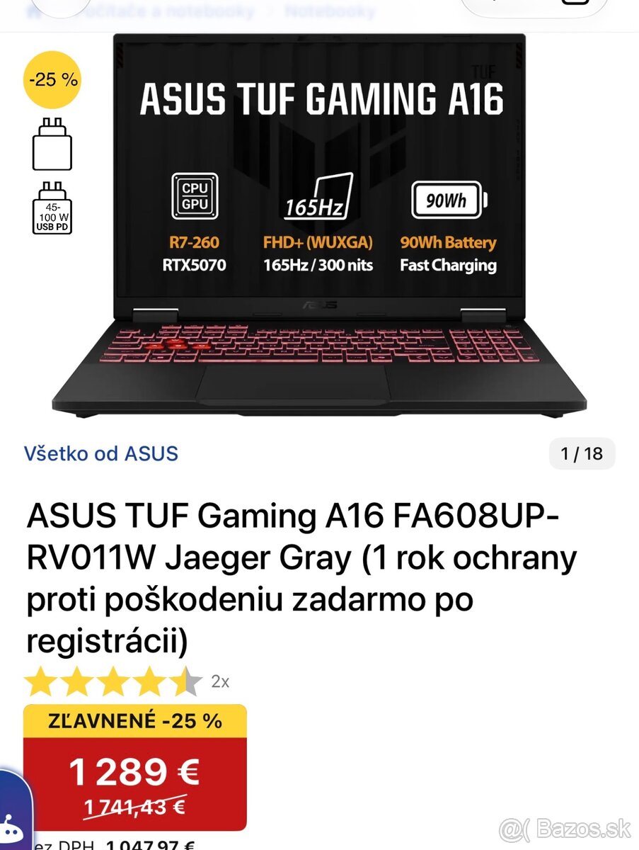 Predám novy nootebook - 3