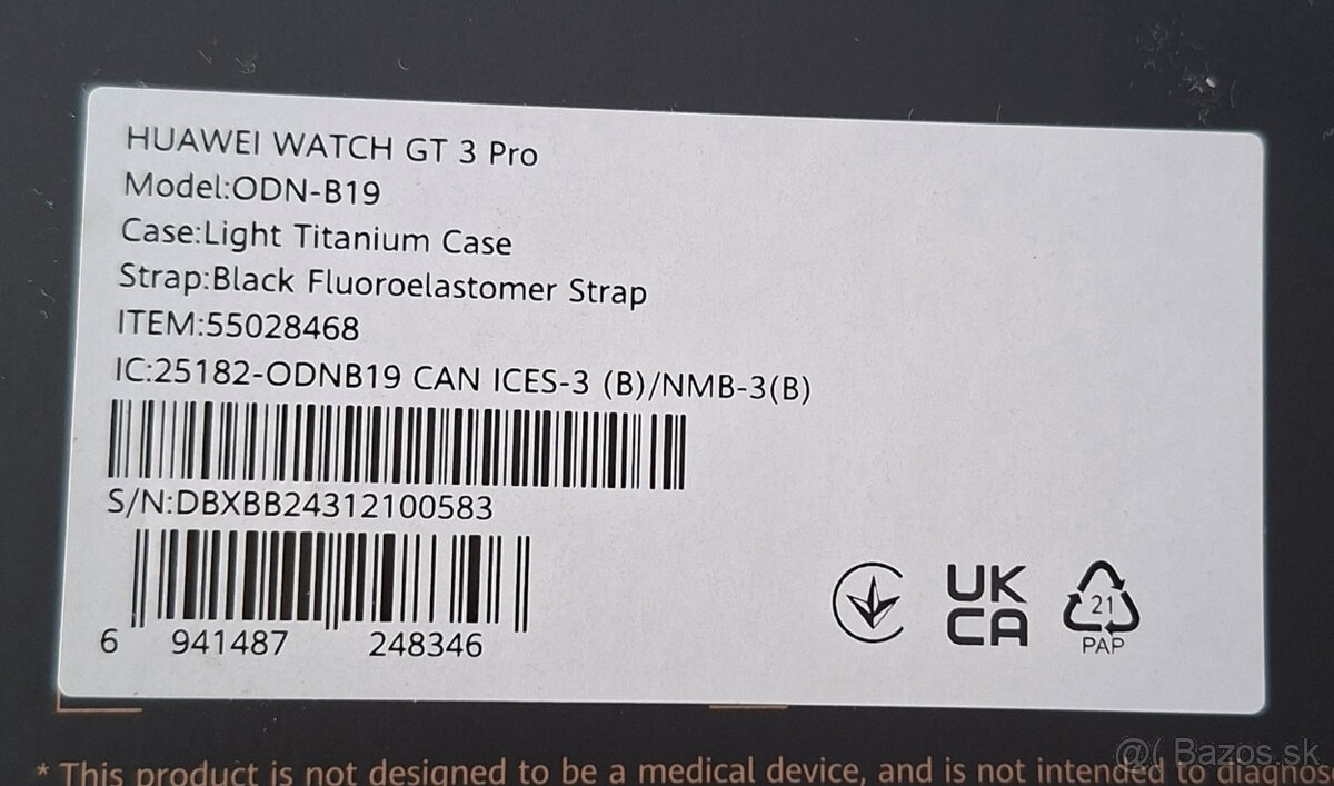 Huawei Watch GT 3 Pro - 3