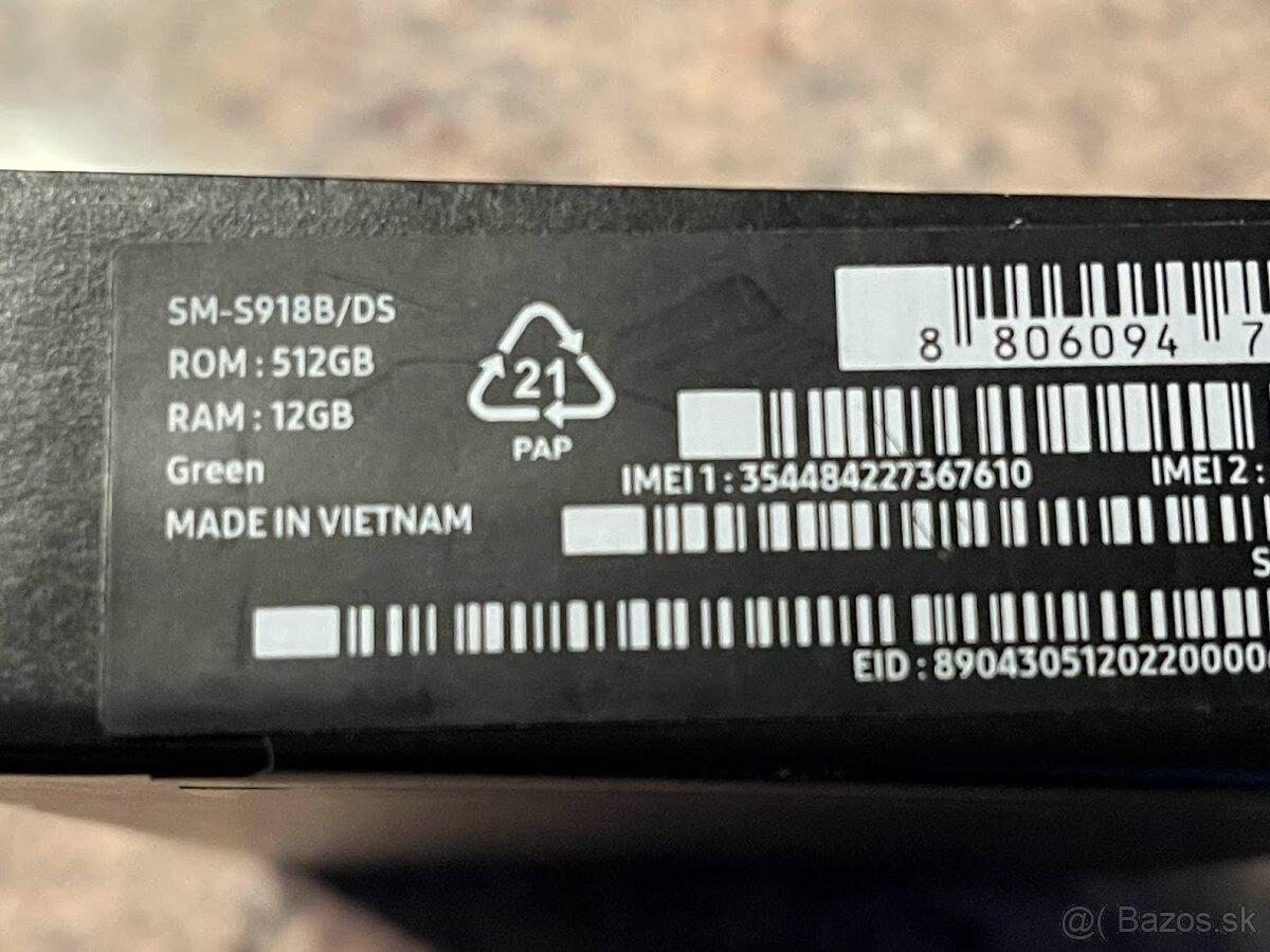 Samsung Galaxy S23 Ultra – 512 GB – NOVÝ, nerozbalený - 3