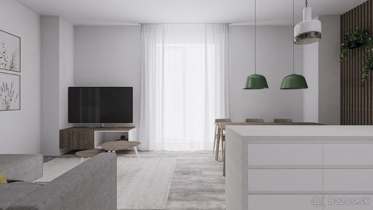 3-izbový byt TYP ,,F" v TRIKOTE VO VRBOVOM, 71,26 m2, balkó - 3