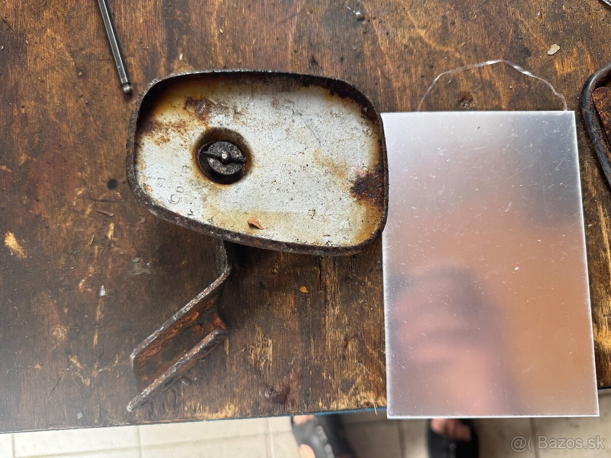 Predám spetne zrkadlo Skoda 1000, 110 R,100, - 3