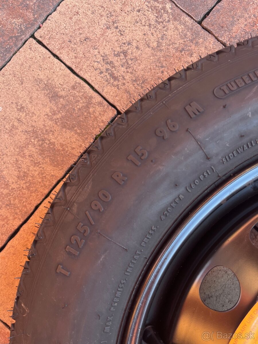 Rezervné koleso Fiat R15, 4x98 - 3