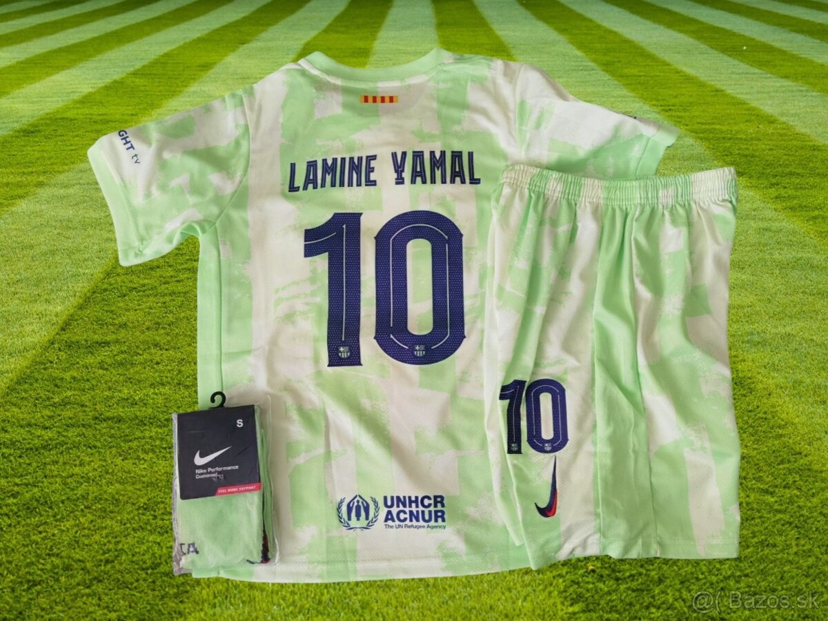 svetlozelený dres YAMAL FC Barcelona x Travis Scott - 3