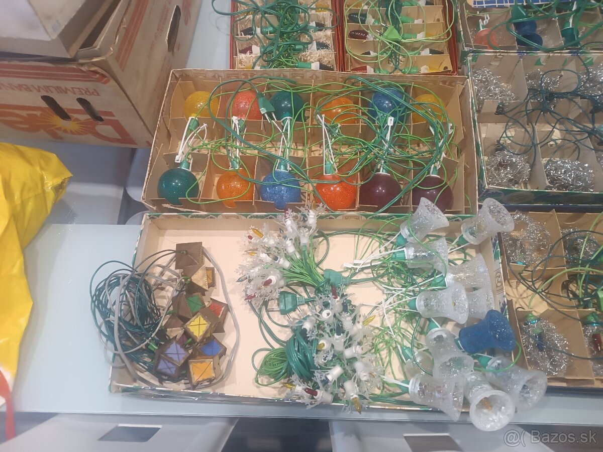 Vianočné retro žiarovky - 3