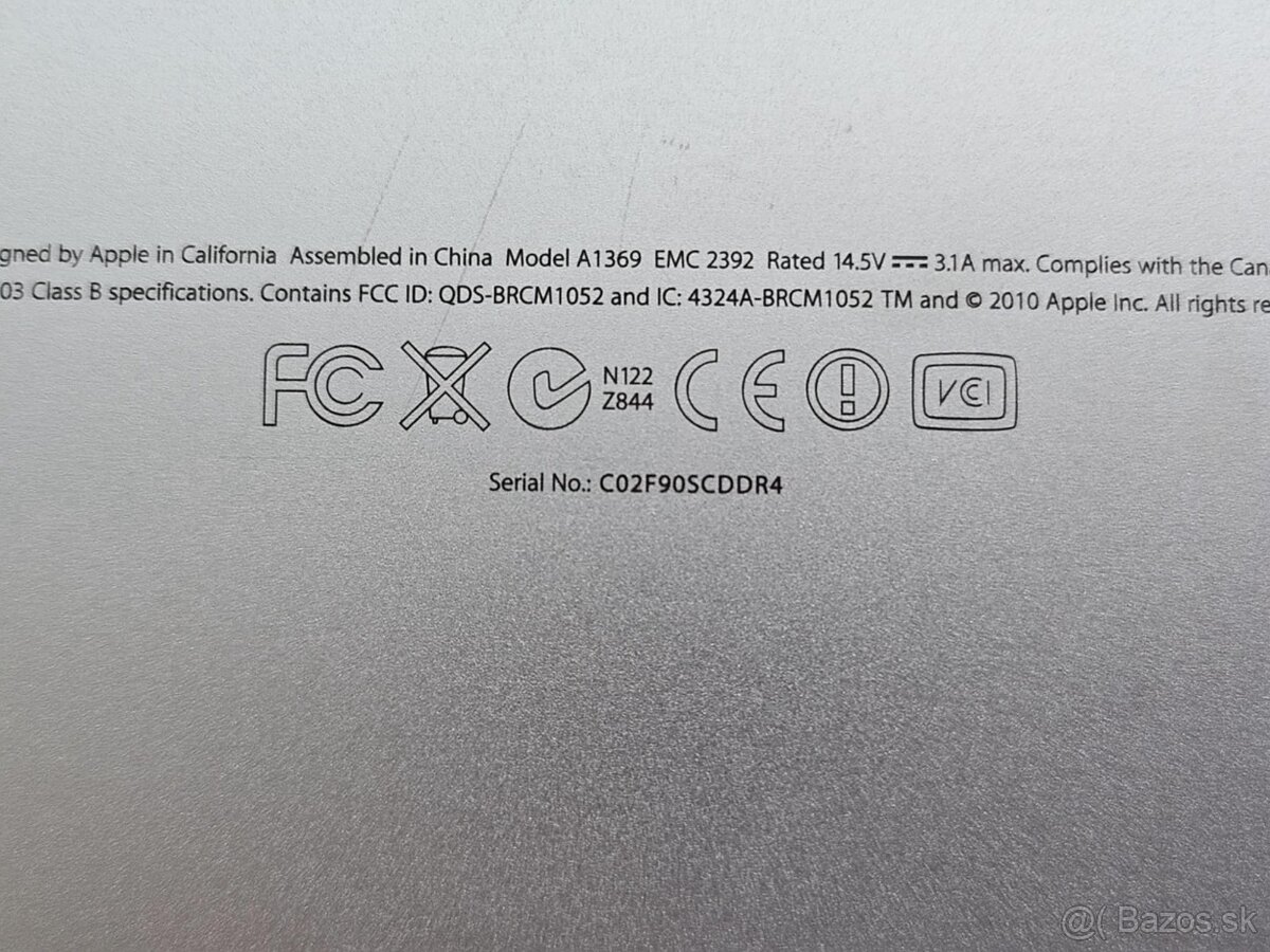 MacBook Air 13 (13-inch, Late 2010) - 3