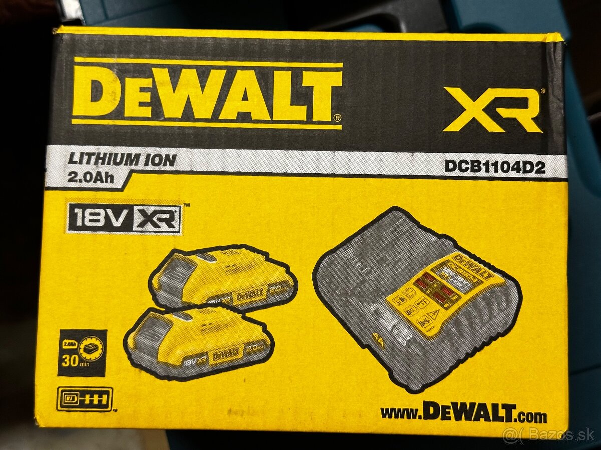 AKU Set Batérii a nabíjačky pre náradie DeWalt - 3
