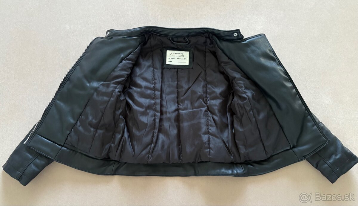 KOŽENKOVÁ BUNDA - v. 104/110 - 3