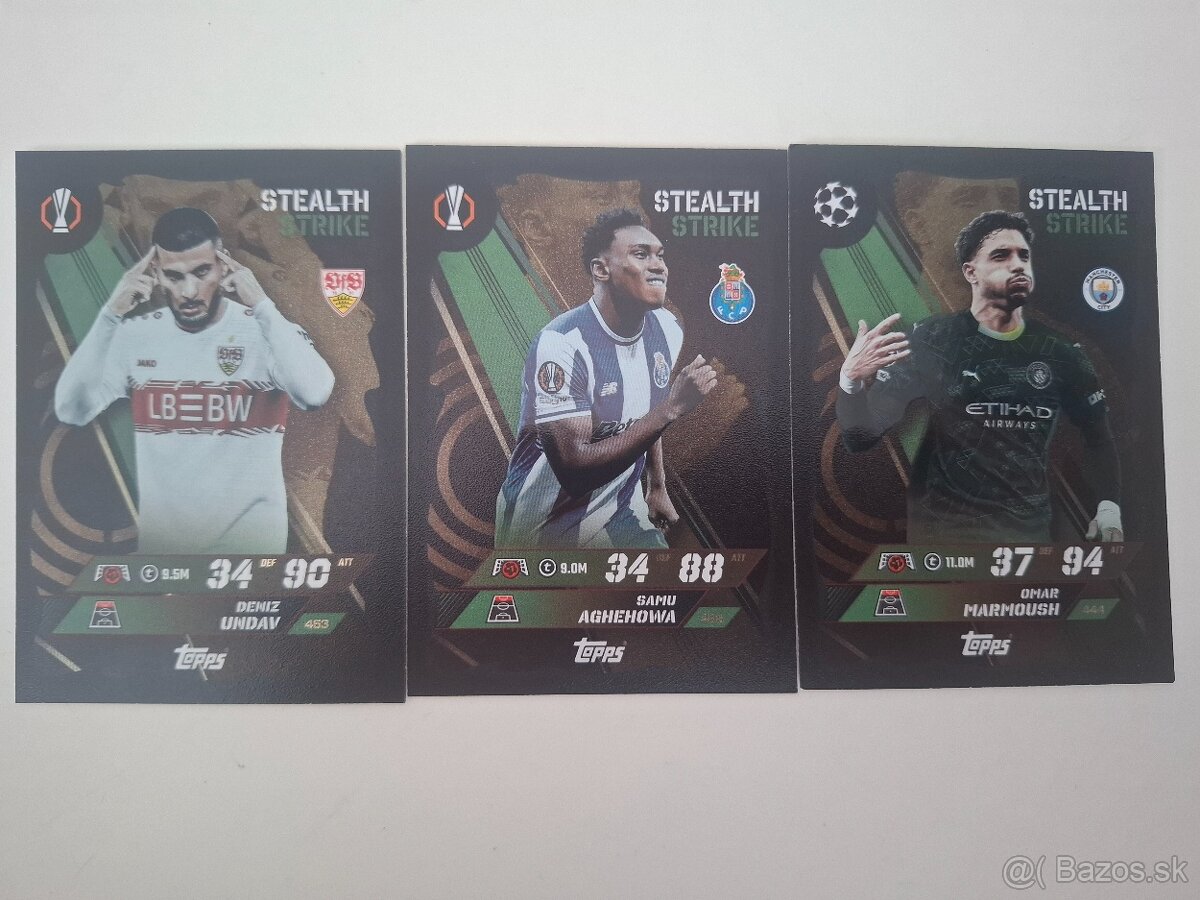 Futbalové kartičky Topps 2025/2026 - 3