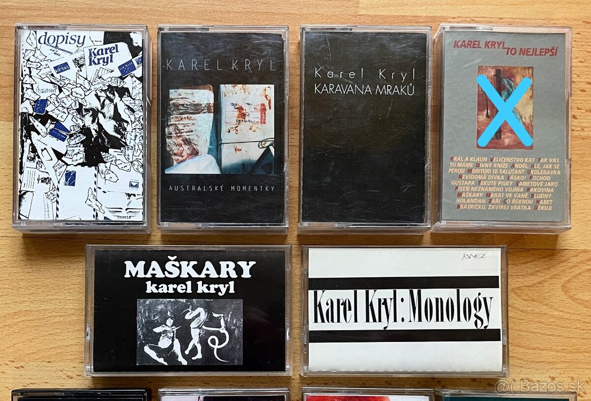 MC kazety - SK a CZ interpreti, skupiny - 3