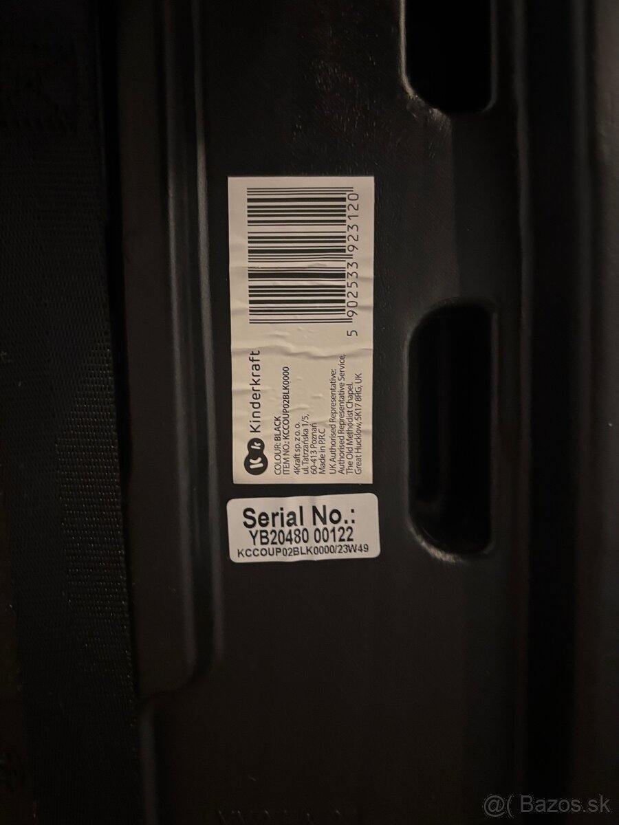 Kinderkraft detska sedacka do auta 76-150cm - 3