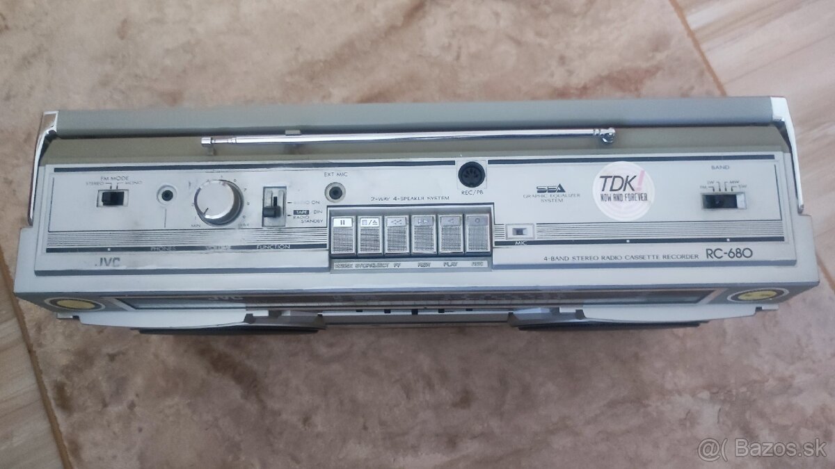 Radiomagnetofón JVC RC-680 - 3