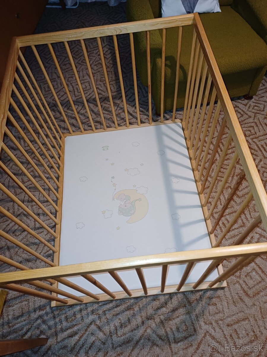 Detská drevená ohrádka - 3