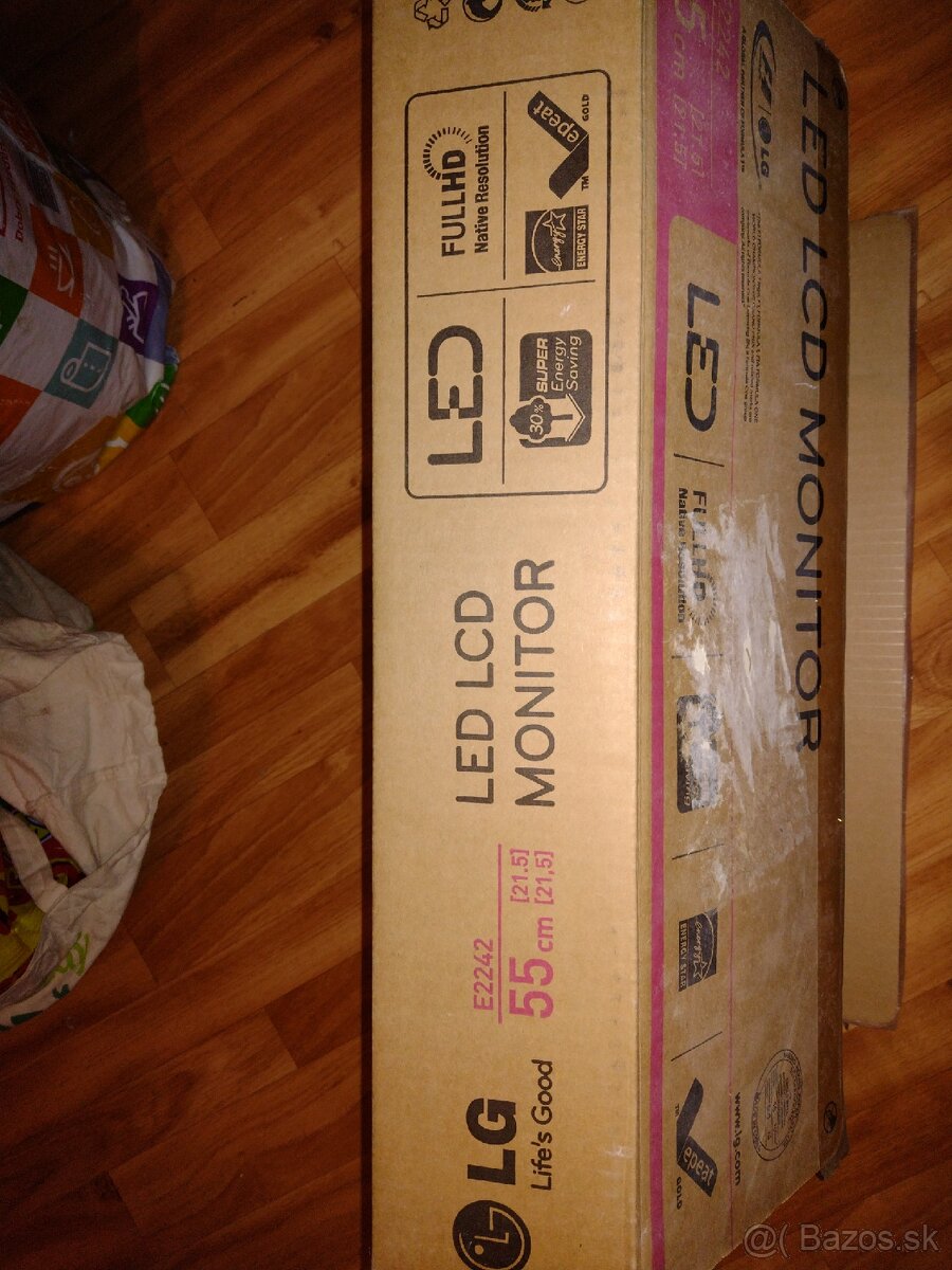 Predám monitor LED LCD Full Hd LG Flatron E2242 - 3