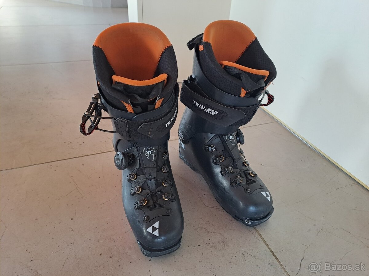 Skialp Lyžiarky FISCHER TRAVERS GR.260,v.41/7,r2022,1080gram - 3