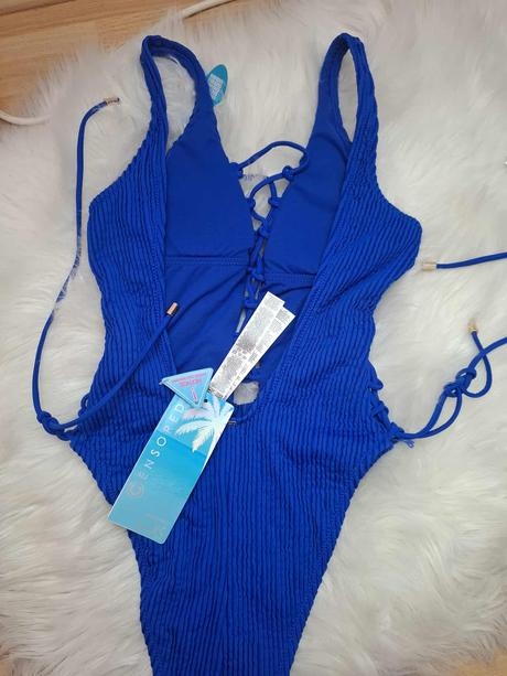 Dámske modré plavky - 3