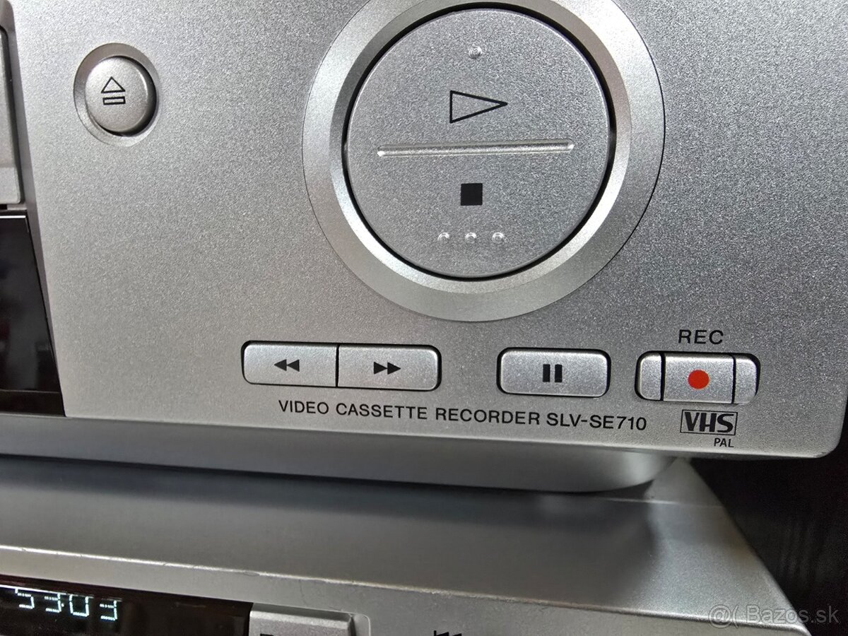 SONY SLV-SE710 +DVP-NS305 silver stereo video +dvd - 3